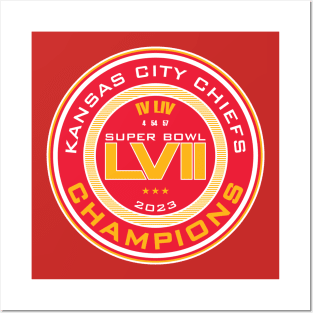 Chiefs Champions 2023 Posters and Art